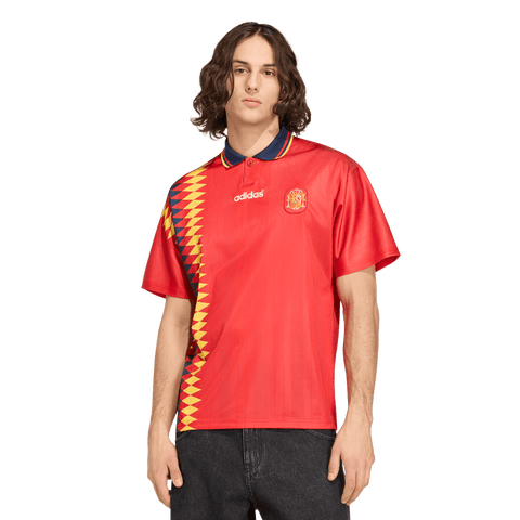 Men's adidas  Red Spain National Team 1994 Bringback Jersey