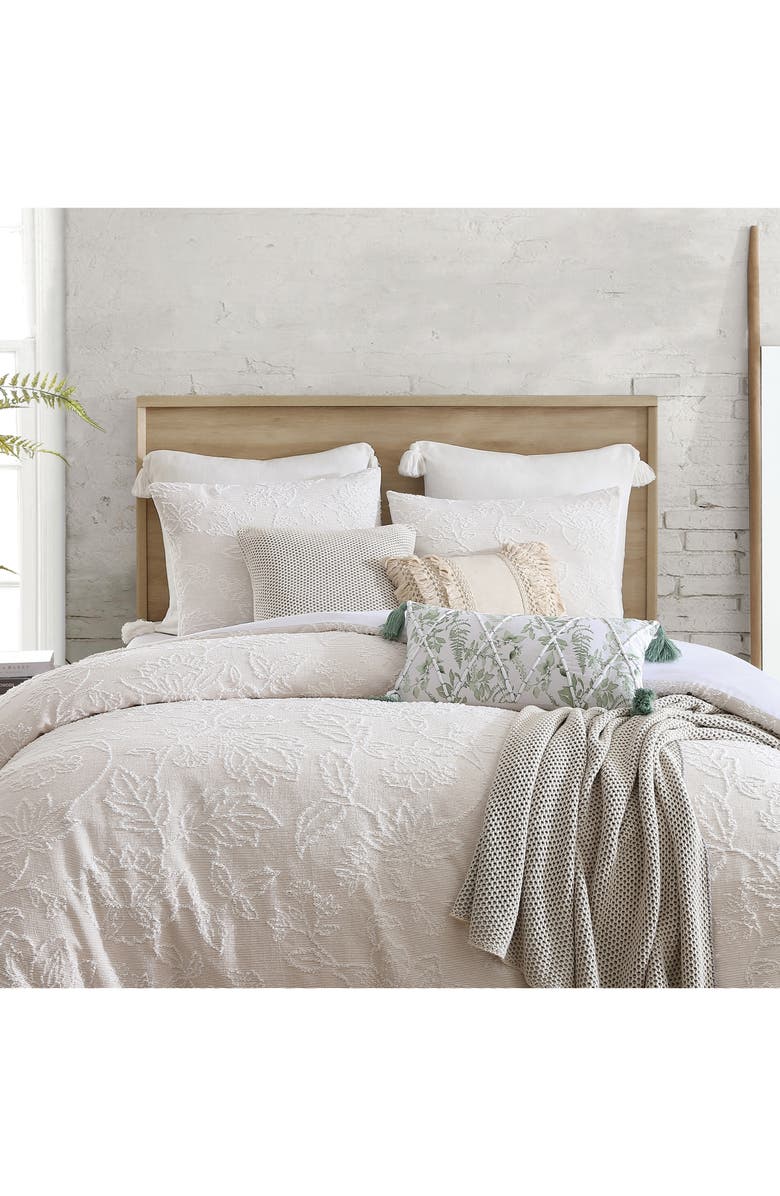 Peri Home Folky Floral Duvet & Sham Set, Alternate, color, Amber