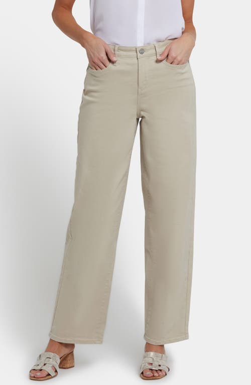 Nydj Jemma Barrel Jeans In Feather In Feather