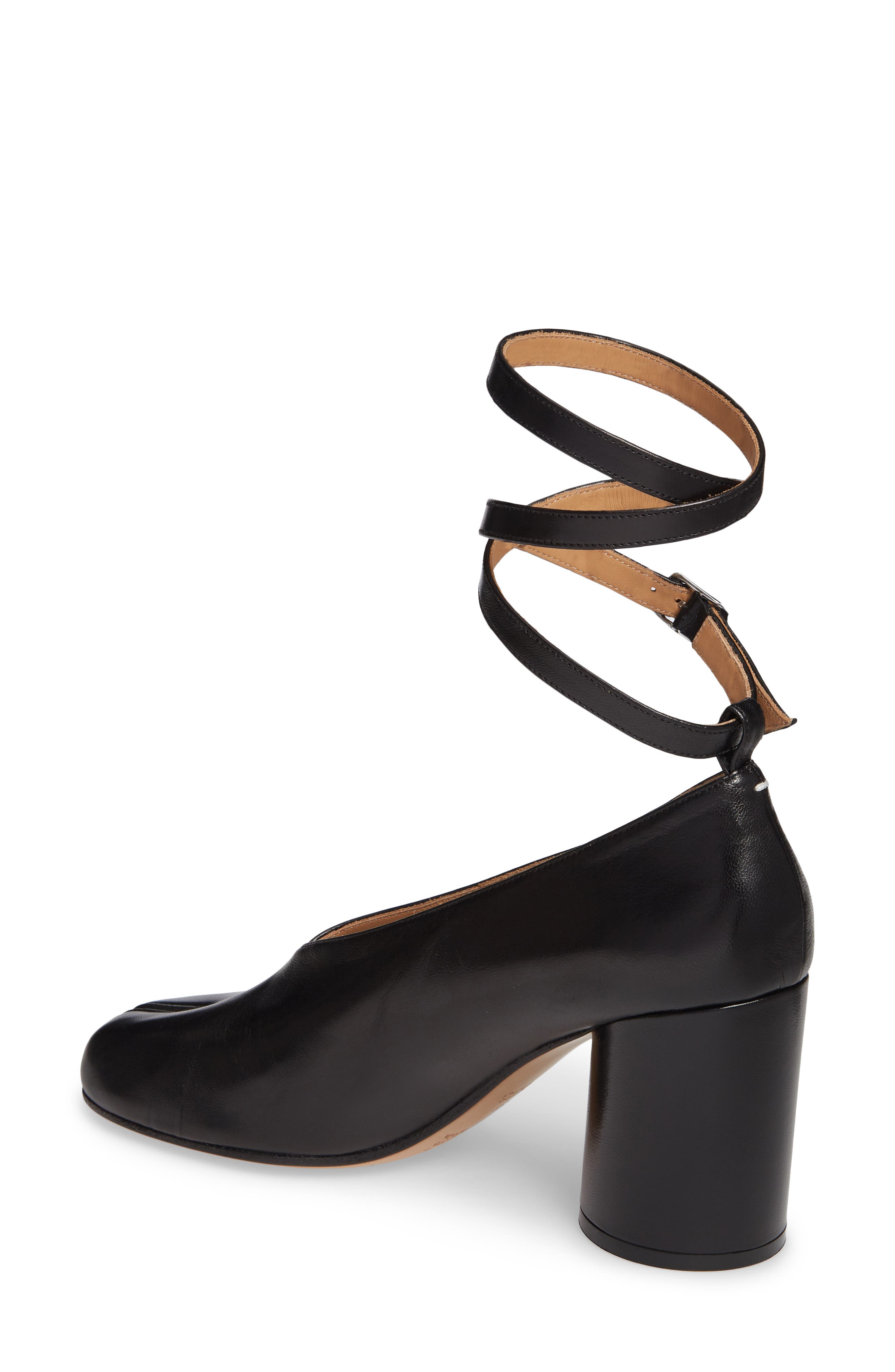 Maison Margiela Tabi Ankle Strap Pump, Alternate, color, 