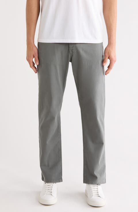 Zach Straight Leg Twill Pants
