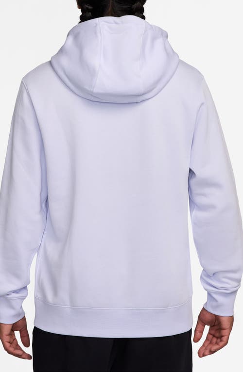 Nike Club Fleece Pullover Hoodie In Purple