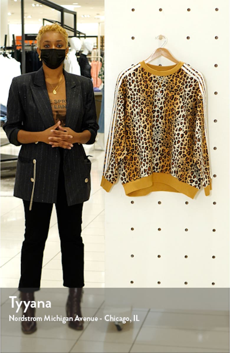 Animal Print Oversize Sweatshirt, sales video thumbnail