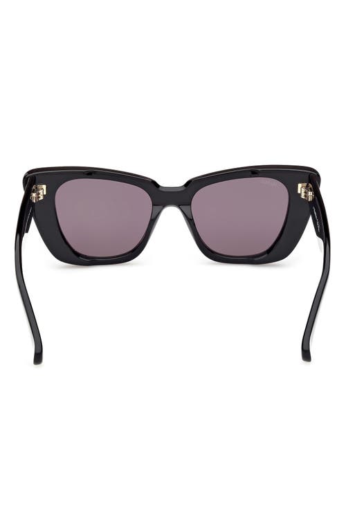 Max Mara Glimpse5 50mm Polarized Butterfly Sunglasses