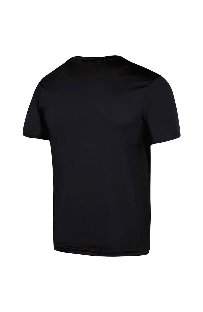 Under Armour Men's Under Armour Black Texas Tech Red Raiders School Logo Performance Cotton T-Shirt, Alternate, color, 