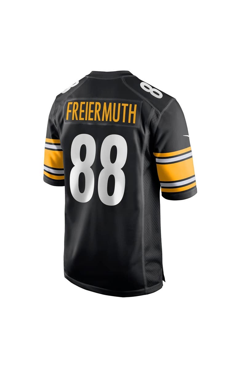 Nike Men's Nike Pat Freiermuth Black Pittsburgh Steelers Game Jersey, Alternate, color, 