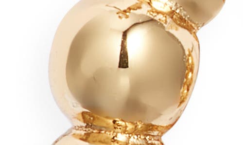 Nordstrom Set Of 2 Orb Huggie Earrings In Gold