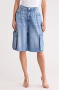 Good American Denim Cargo Shorts