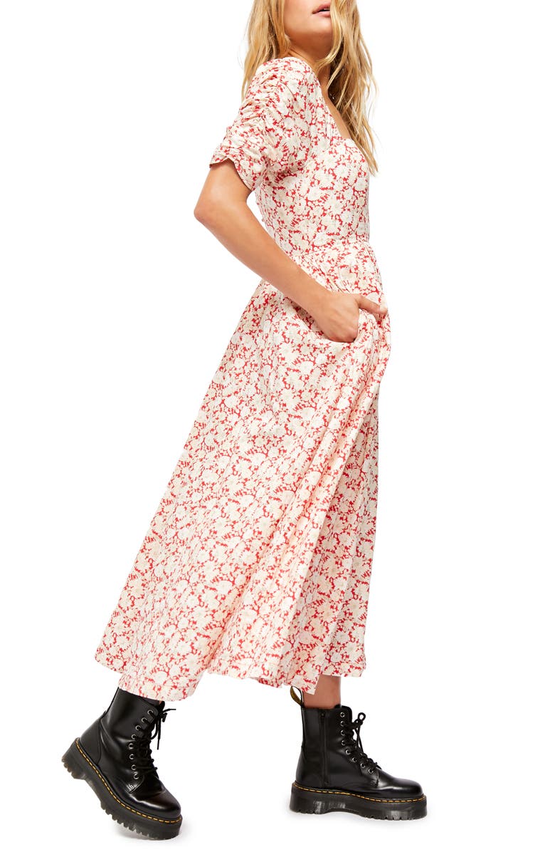 Free People She's a Dream Midi Dress, Alternate, color, 