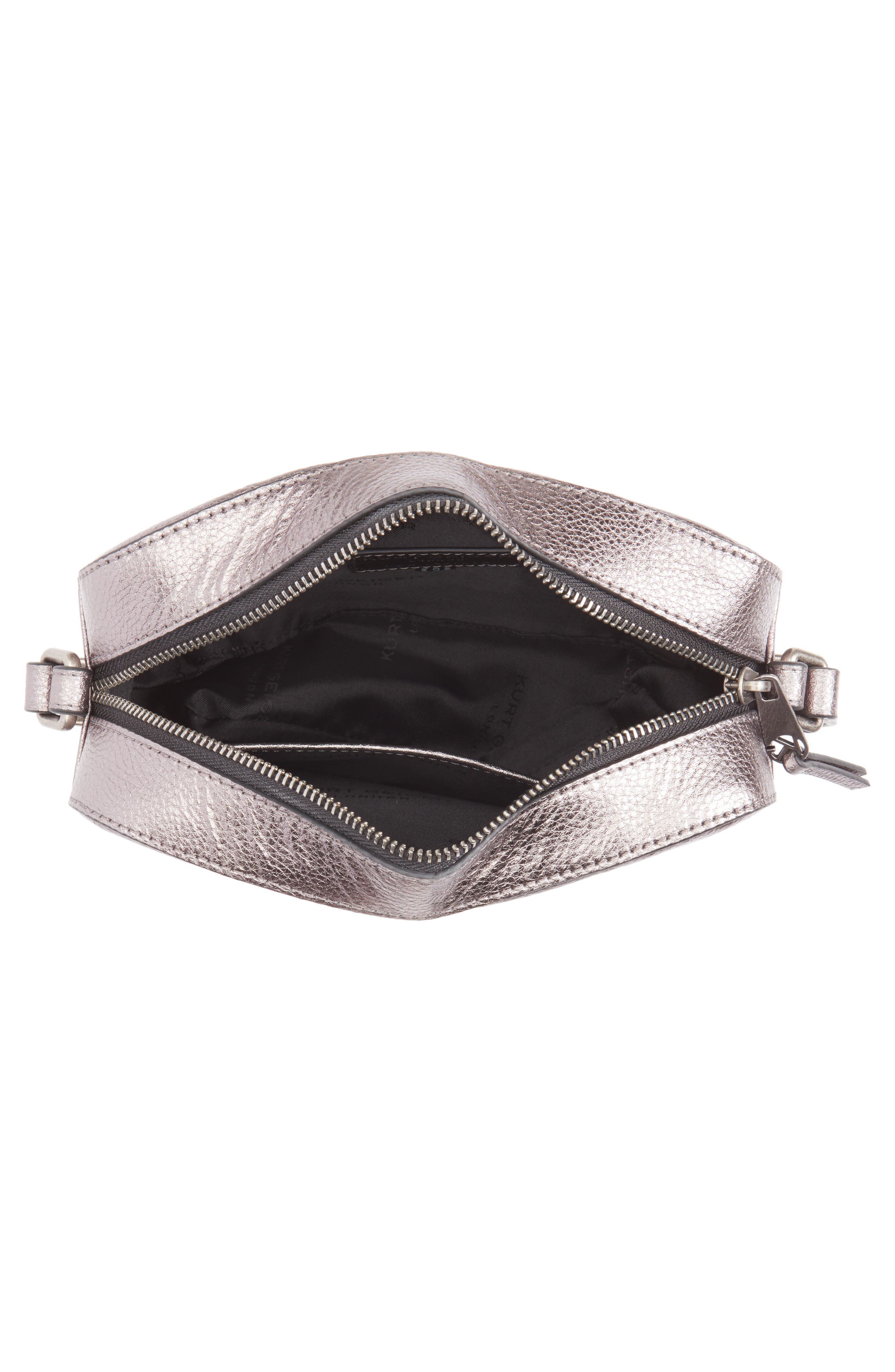 Kurt Geiger London Kensington Leather Crossbody Bag, Alternate, color, 