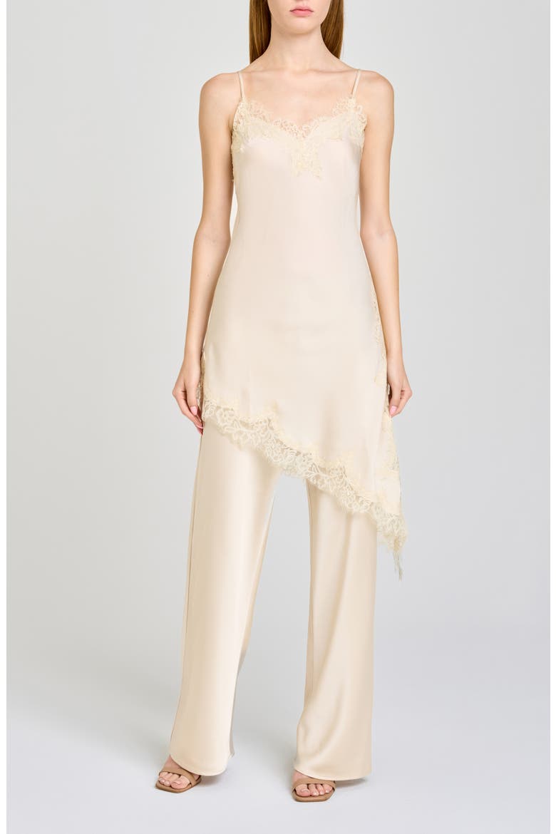 Helene Lace Trim Cami, Main, color, CREAM
