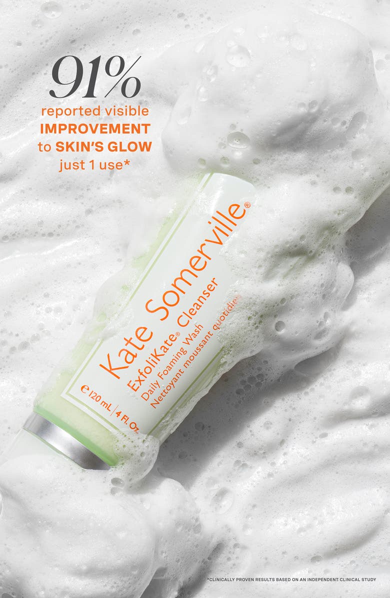 Kate Somerville<sup>®</sup> ExfoliKate<sup>®</sup> Cleanser Daily Foaming Wash, Alternate, color, 