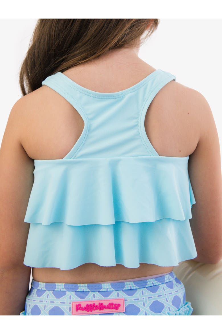 Toddler Girls Flounce Bikini, Alternate, color, Periwinkle Blue Coastal Cane
