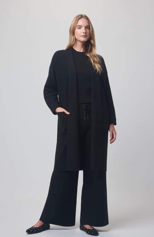 Splendid X @cellajaneblog Sleek Coatigan In Black