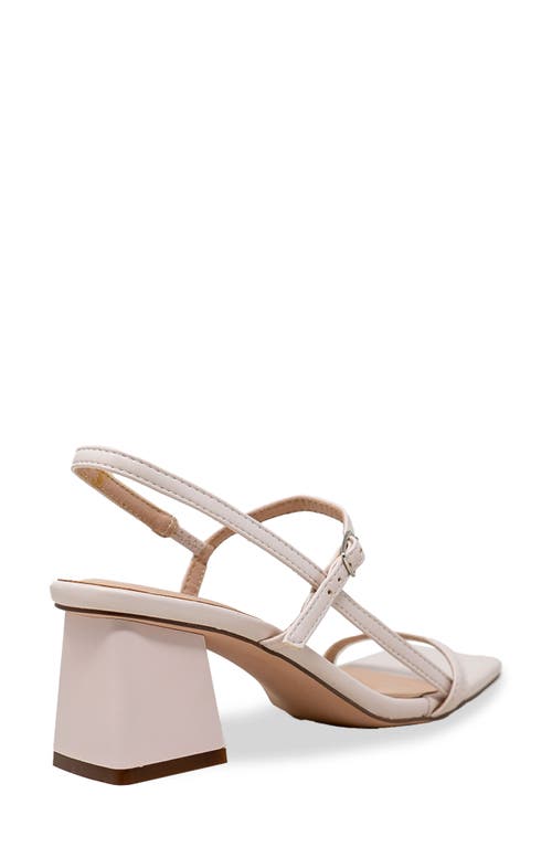 Chase & Chloe Chase And Chloe Maple Slingback Block Heel Sandal