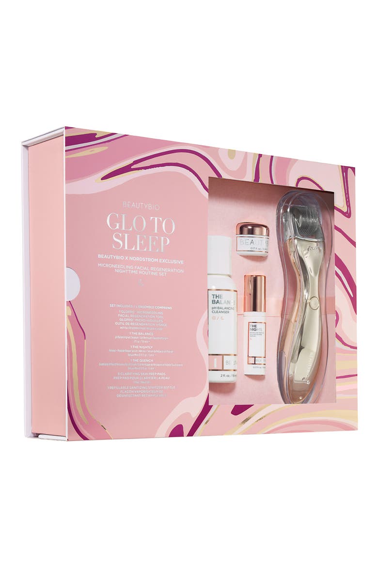 Metallic Gold GloPRO® Microneedling Regeneration Tool Set (Nordstrom Exclusive), Alternate, color, NO COLOR
