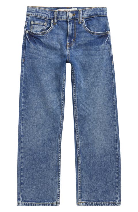 Kids' Relaxed Straight Leg Jeans (Big Kid)