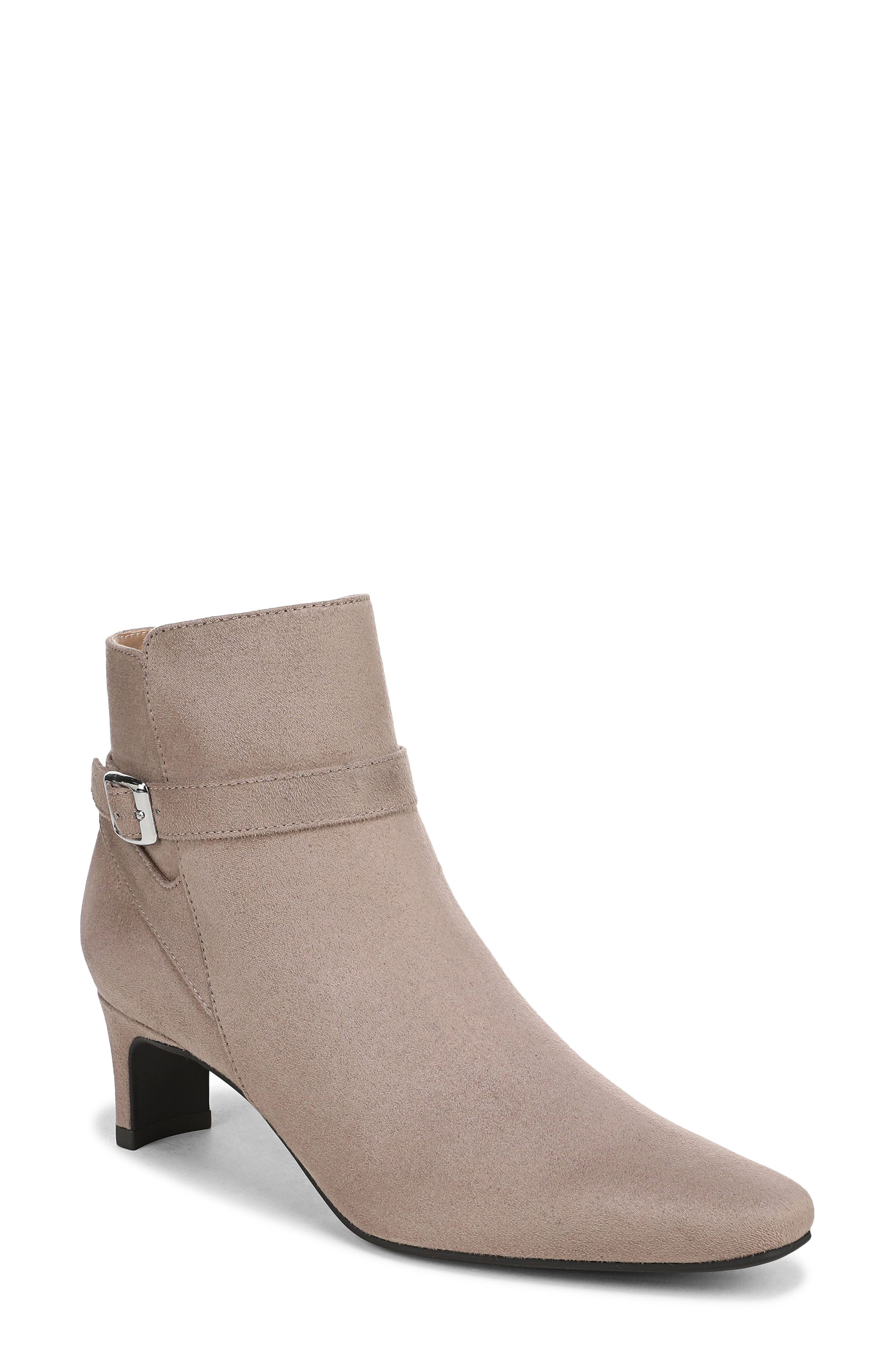 Fawn Bootie, Main, color, LATTE BROWN MICROSUEDE