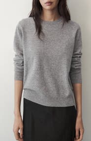 MANGO Cashmere Round Neck Sweater