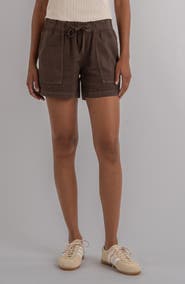 KUT from the Kloth Katana Drawstring Linen Blend Shorts