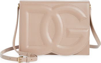 Dolce&Gabbana DG Logo Flap Leather Crossbody Bag | Nordstrom