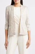 Eliza J Sequin Blazer