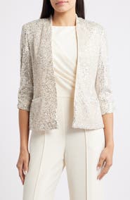 Eliza J Sequin Blazer