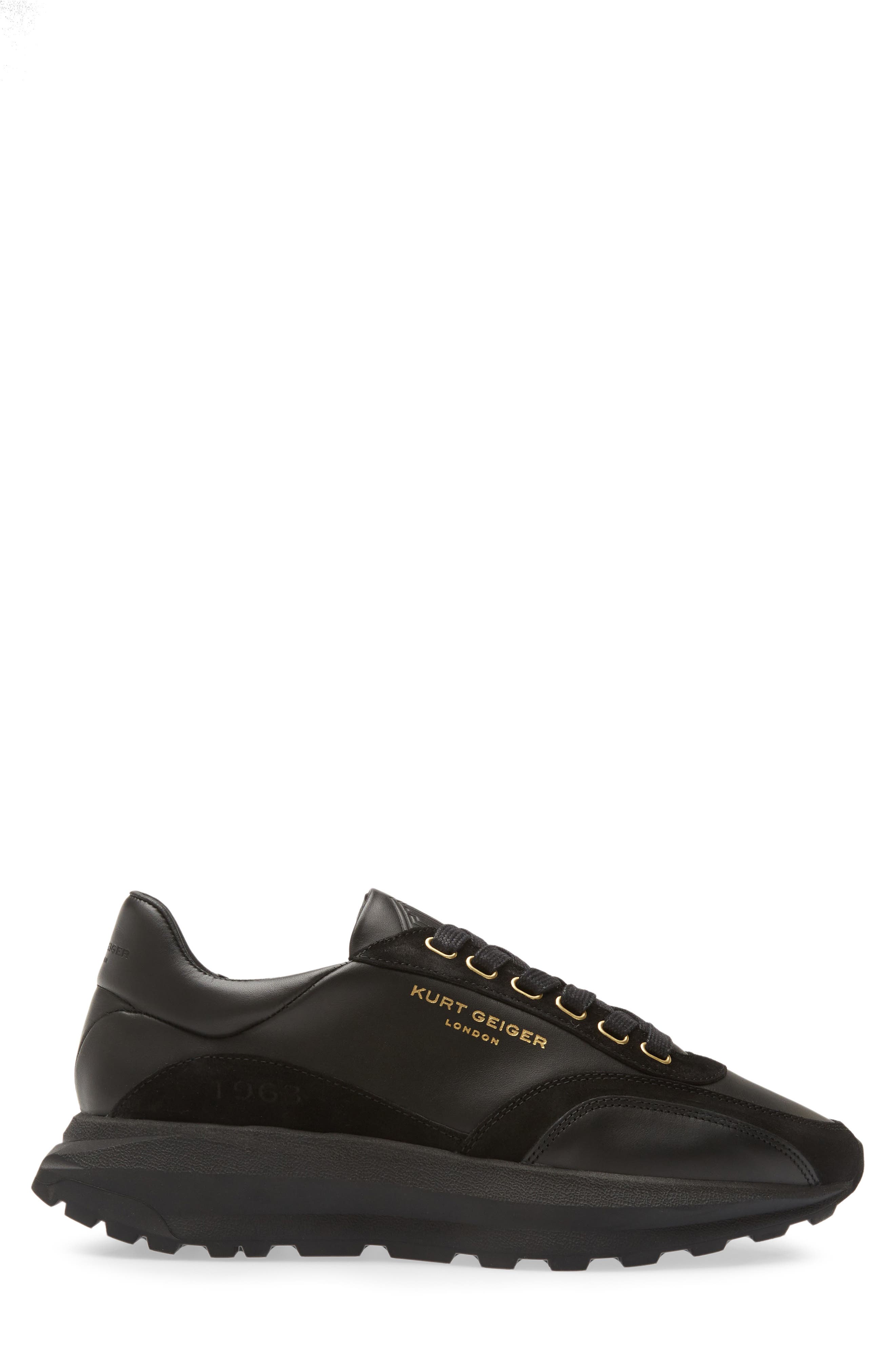 Kurt Geiger London Gaspar Sneaker, Alternate, color, Black