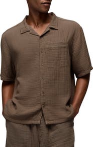 prAna Hideaways Organic Cotton Camp Shirt