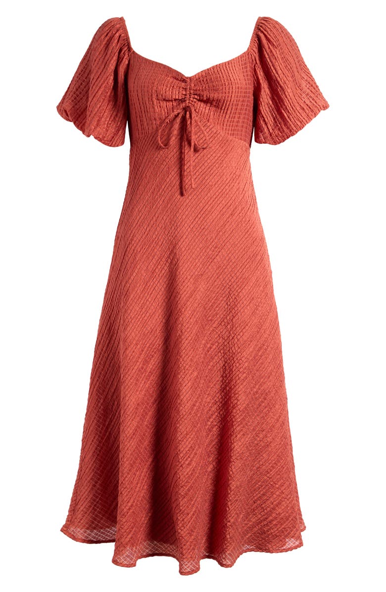 Mila Mae Texture Puff Sleeve Minidress, Main, color,