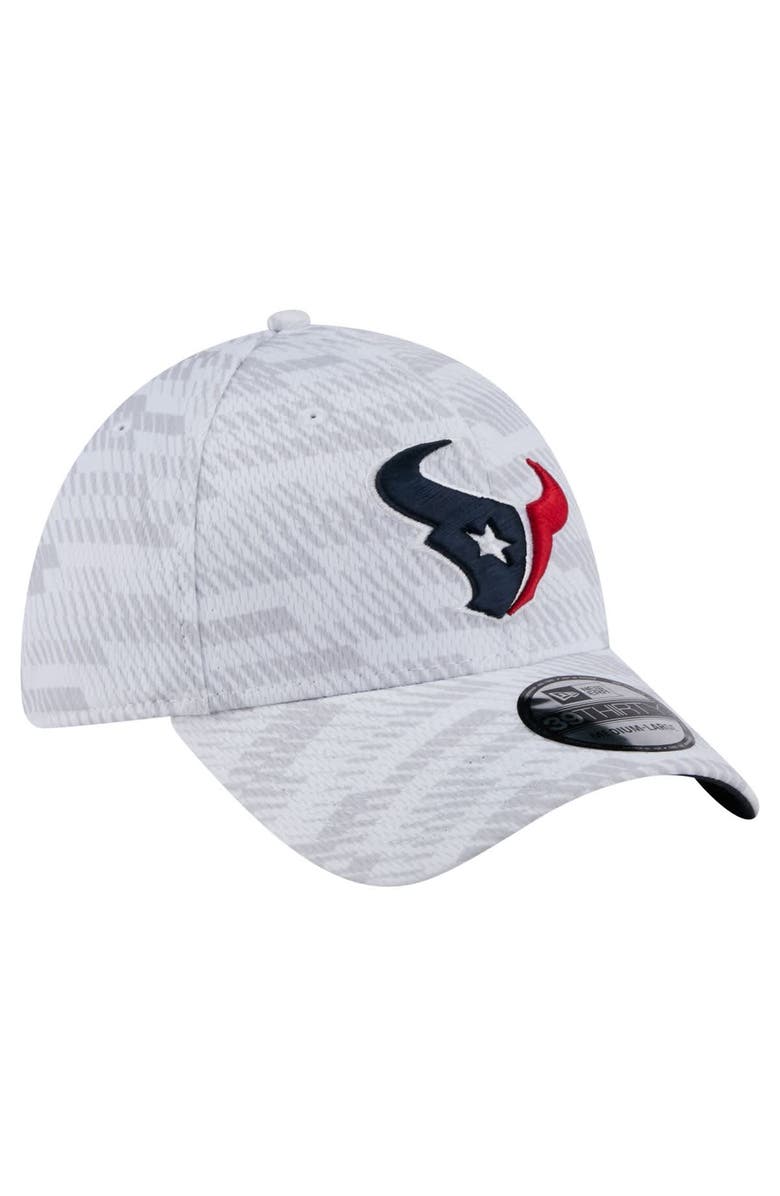 New Era Men's New Era White Houston Texans Gameday Graded 39THIRTY Flex Hat, Alternate, color,