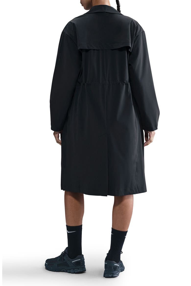 24.7 PerfectStretch Dri-FIT Trench Coat, Alternate, color, BLACK/ DARK SMOKE GREY
