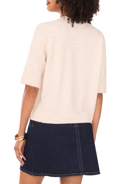 Vince Camuto Mock Neck Sweater In Neutral