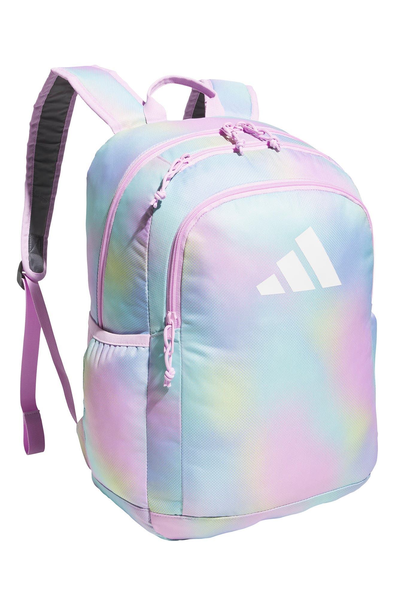 adidas Kids' Affiliate Backpack, Main, color, Gradient Bliss Lilac/ Purple
