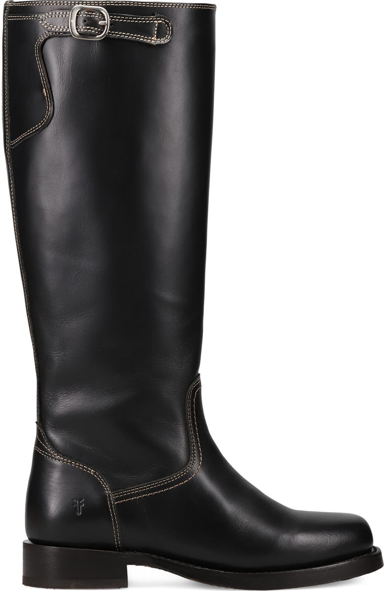 Frye Campus Knee High Riding Boot, Alternate, color, Black