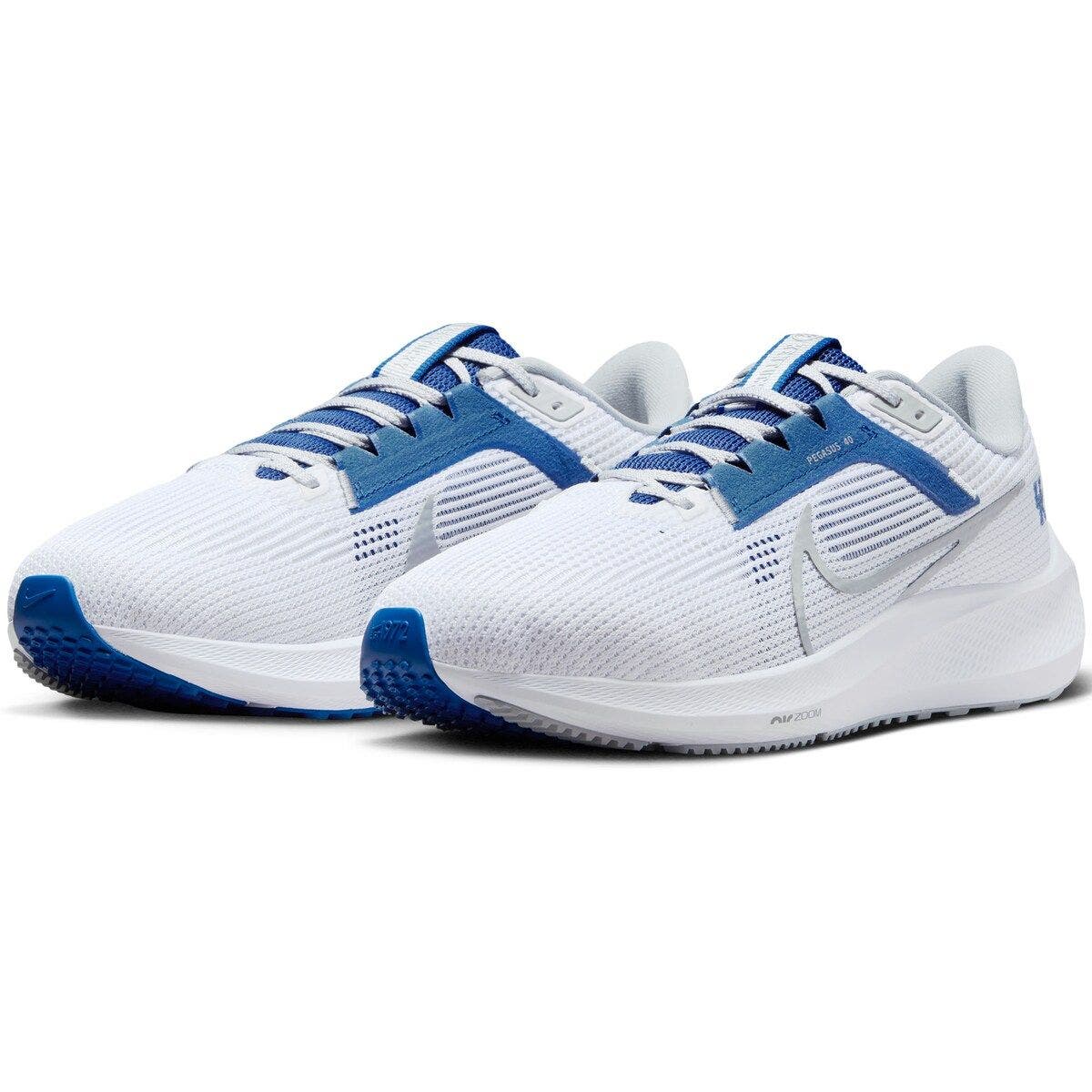 Nike Unisex Nike  White Kentucky Wildcats Zoom Pegasus 40 Running Shoe, Main, color, 