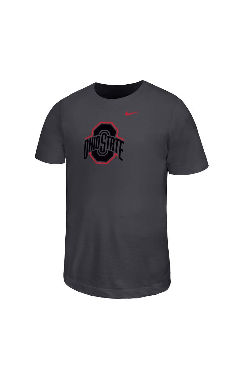 Nike Youth Nike Charcoal Ohio State Buckeyes Legend Color Pop Performance T-Shirt, Alternate, color, 