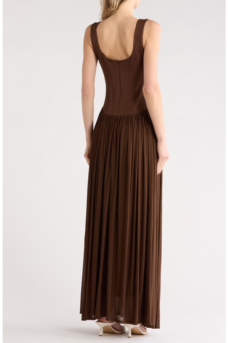 Jamie Maxi Tank Dress, Alternate, color, COCOA