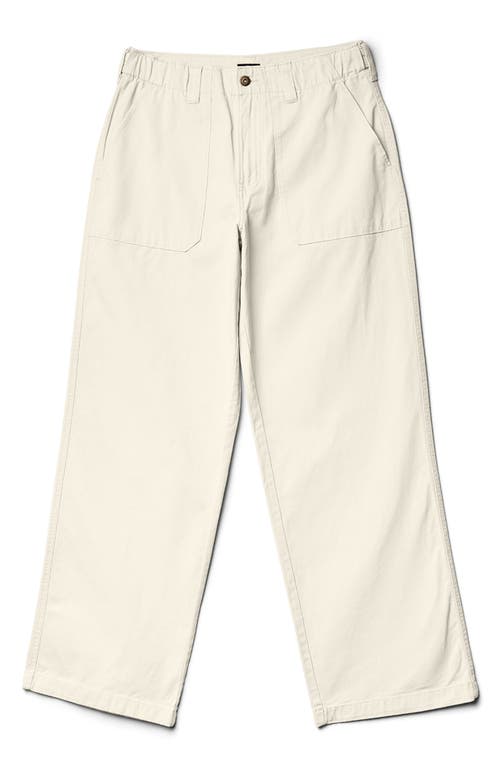 Dickies Fort Smith Loose Fit Twill Utility Pants In White