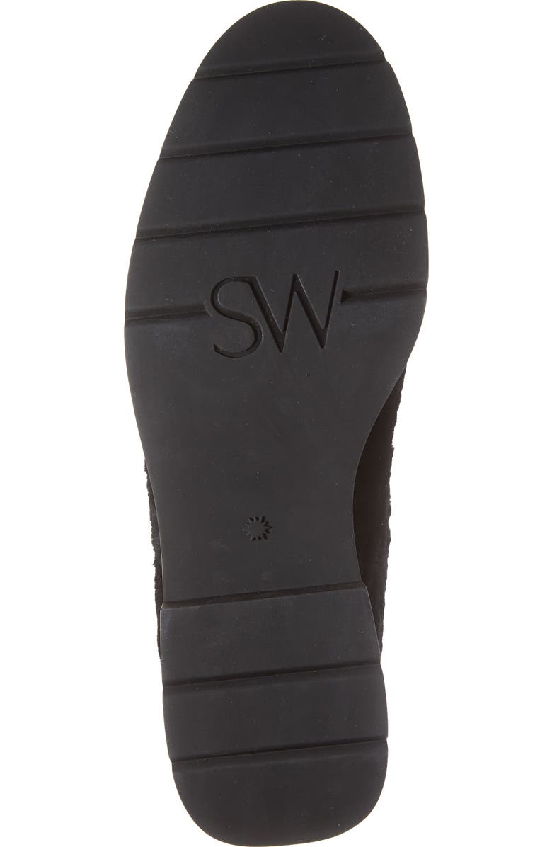 Stuart Weitzman McKenzee Genuine Shearling Combat Boot, Alternate, color,