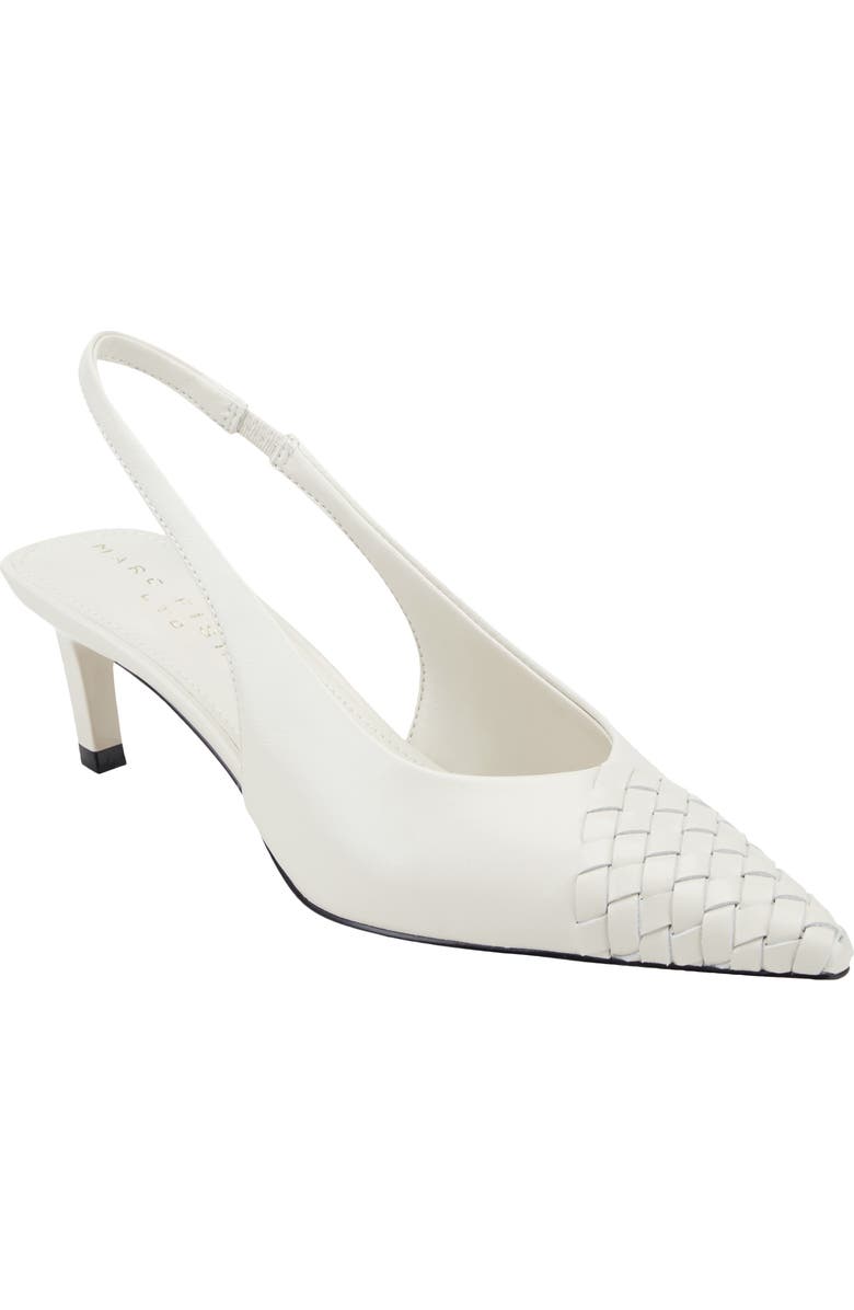 Marc Fisher LTD Rilly Slingback Pump, Main, color, Ivory
