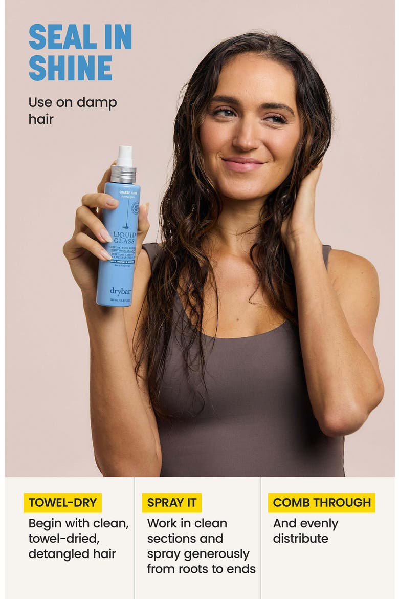 Liquid Glass Moisture-Rich Miracle Smoothing Hair Sealant, Alternate, color, NO COLOR
