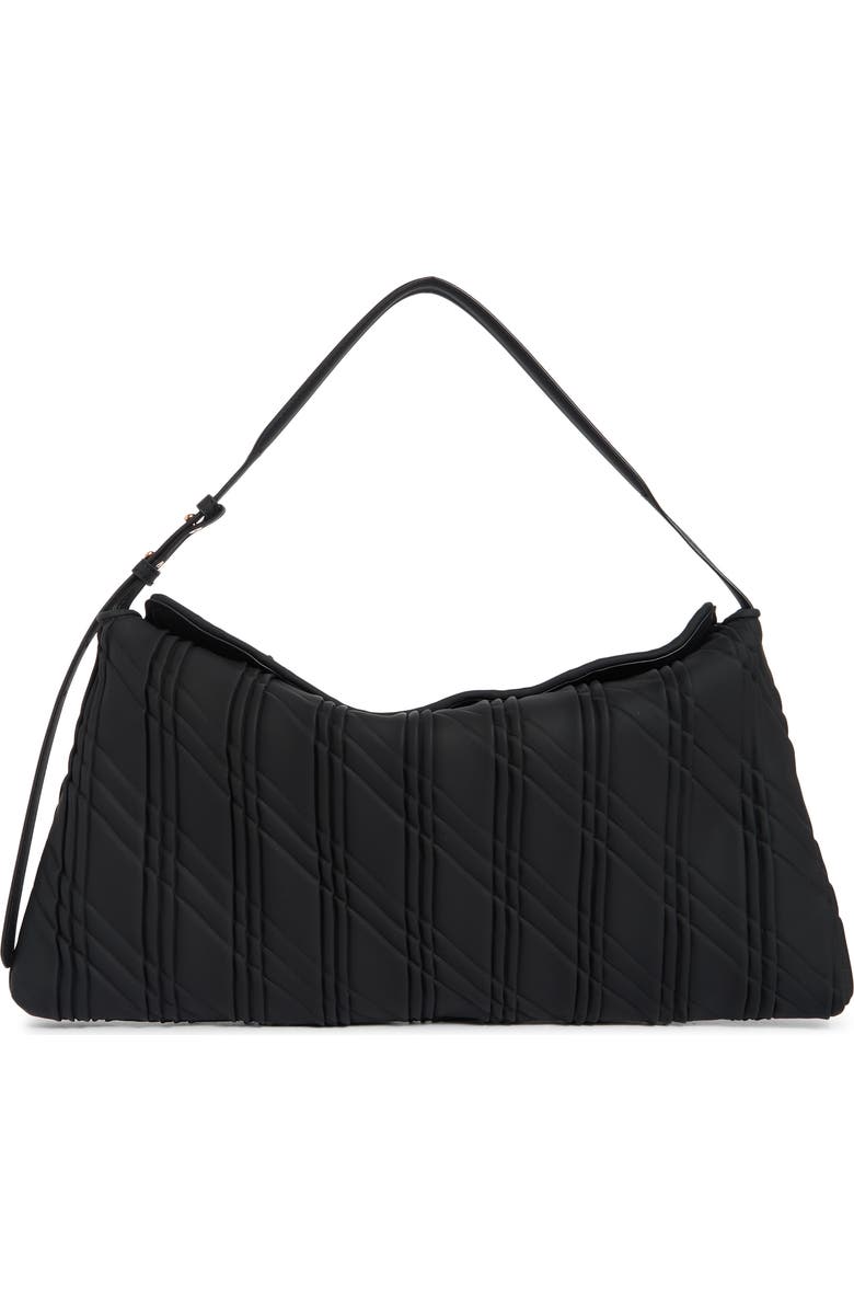 Sam Edelman Peddy Quilted Shoulder Bag, Main, color, Black
