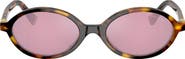 Miu Miu 50mm Oval Sunglasses