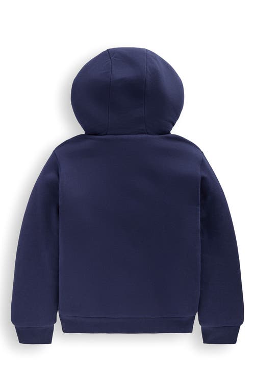 Mini Boden Kids' Reversible Hoodie In Blue