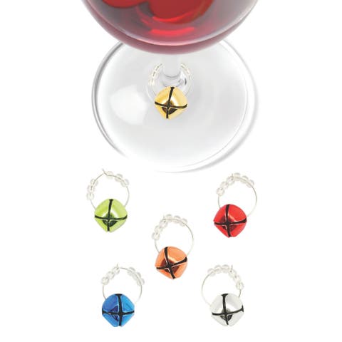 Jingle Holiday Wine Charms