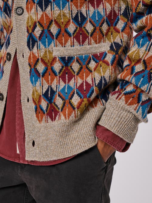 Aubin Kestral Wool Blend Cardigan Sweater