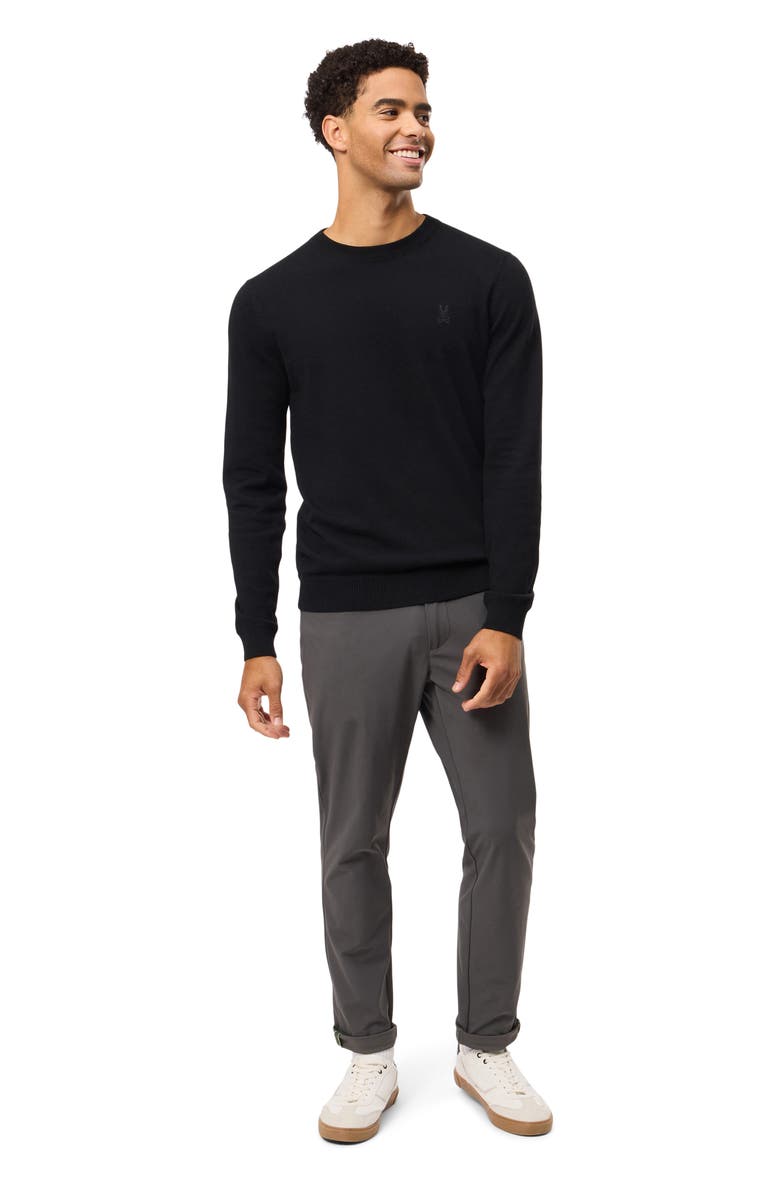 Psycho Bunny Belmore Cotton Crewneck Sweater, Alternate, color, 