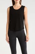 Year of Ours Flow Crop Cotton Muscle Tank