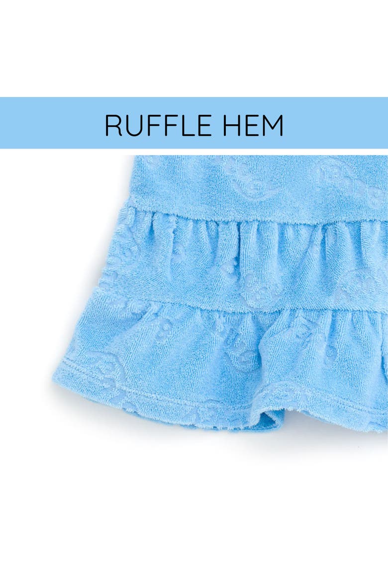 Hooded Swimwear Cover-Up, Alternate, color, Bluey Light Blue